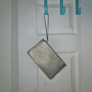 Kate Spade gold wristlet